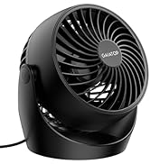 Gaiatop Air Circulator Fan, Portable Desk Fan Table Fan Dorm Fan, 5-Inch Small Fan 3 Speed with 3...