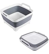 MontNorth Dishpan For Washing Dishes,9L Collapsible Dish Tub Portable Sink,Wash Dish Basin,Foldab...