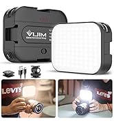 VIJIM VL100C Bi-Color LED Video Light on Camera,Mini Rechargeable 2000mAh LED Camera Lights,CRI95...