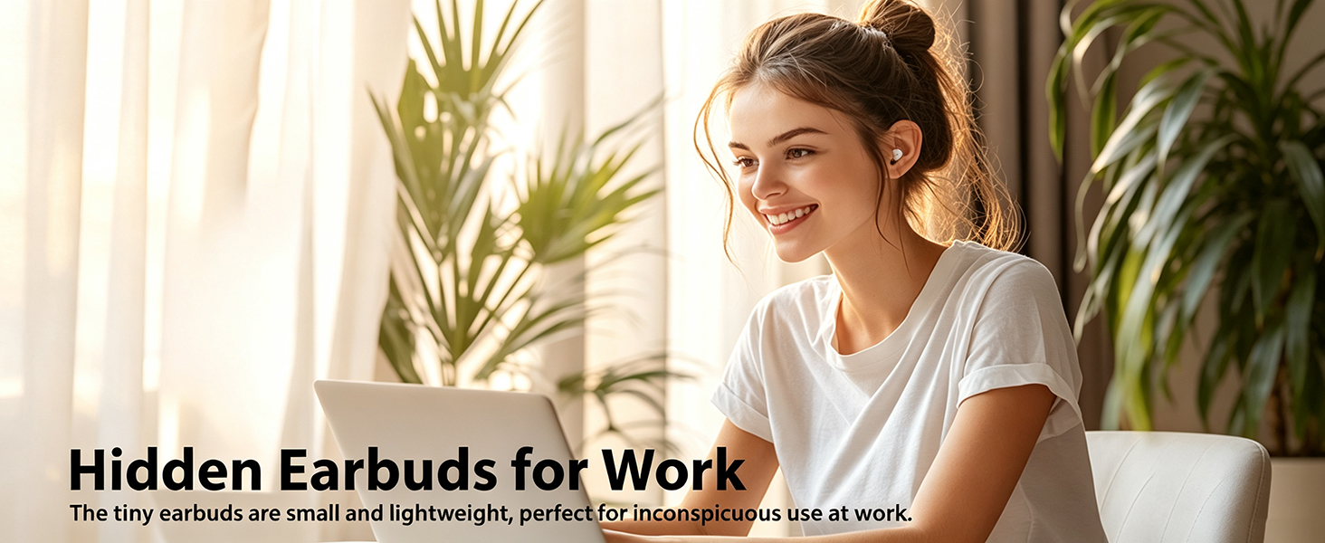 Hidden Earbuds for Work