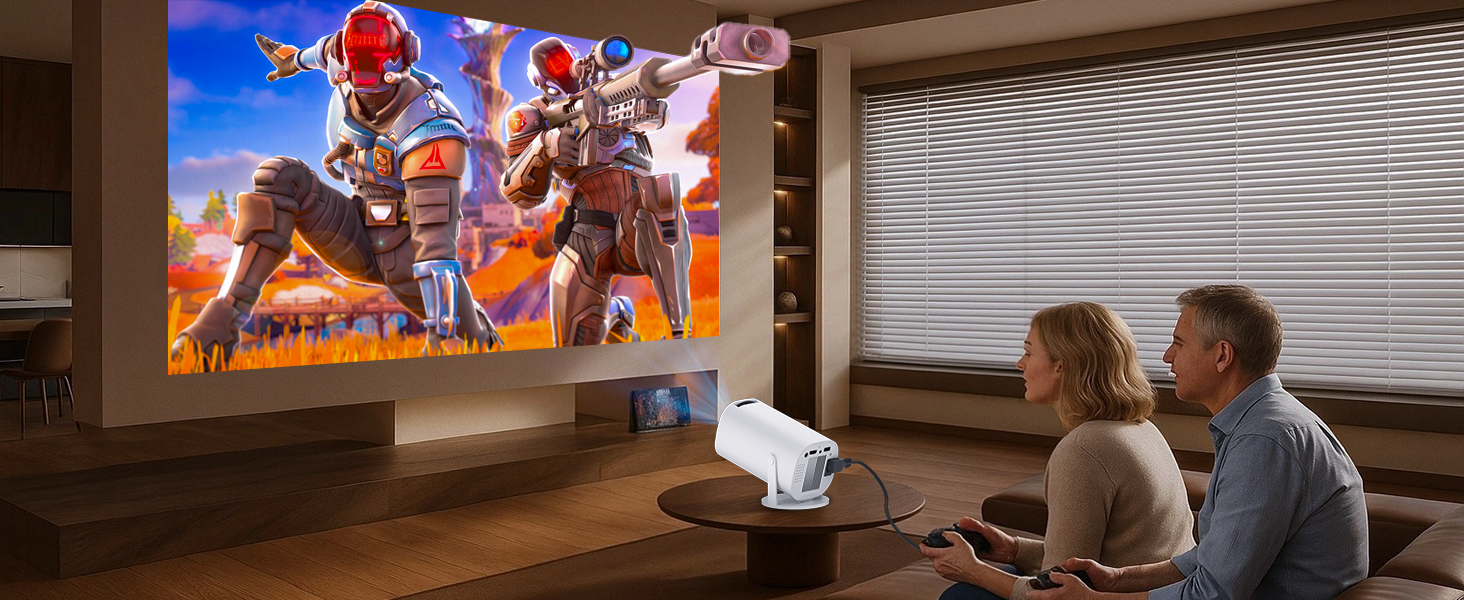 smart projector with wifi
