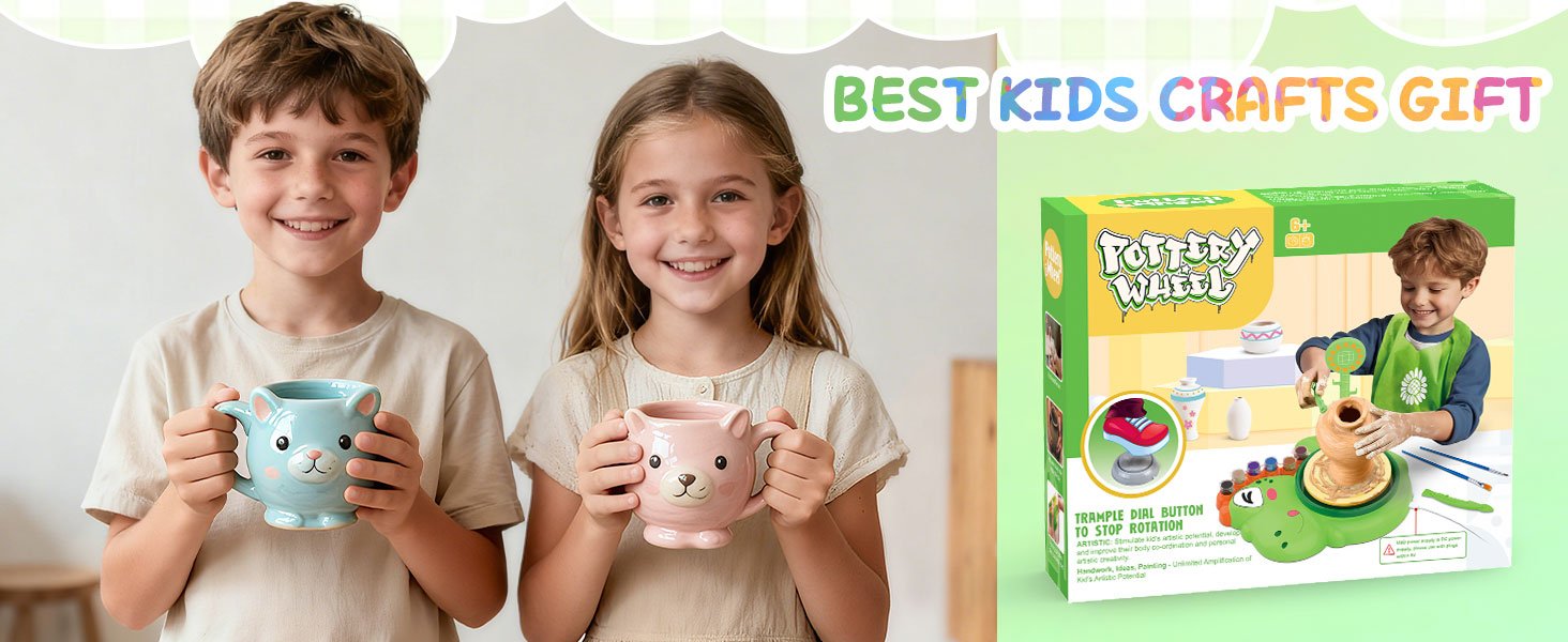kids craft halloween crafts for kids ages 8-12 kids crafts 8-12 mini pottery wheel art for kids