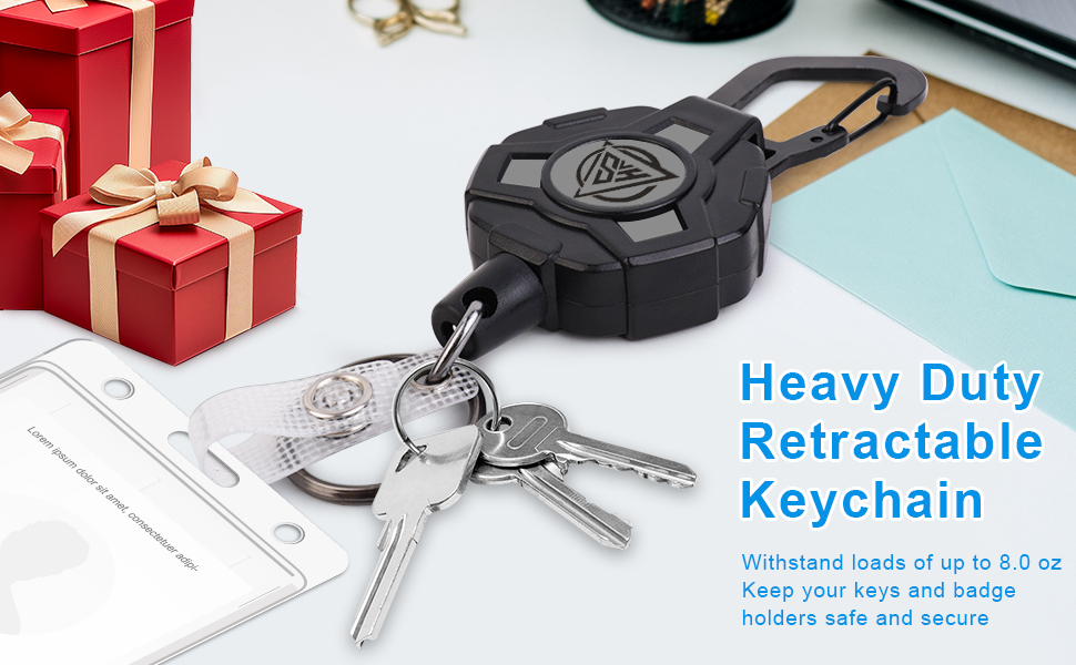keychain retractable keychain retractable keychain heavy duty badge reel badge holder retractable