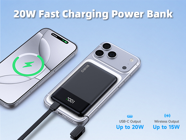 20W Fast Charging Power Bank