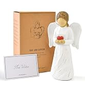 JINGIHE Angel Figurines for Women, Guardian Angel Statue, Resin Angels Figurines, Sonny Holding a...