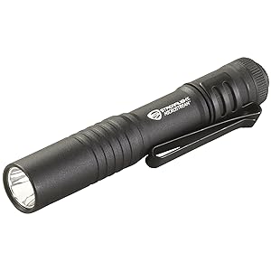 Streamlight MicroStream compact pocket flashlight illumination lumens LED alkaline battery AAA torch