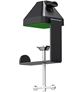 YOUSHARES Metal Table Mount Clamp for Microphone Arm Stand Table Clamp with Adjustable Interface ...