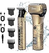Hatteker Foil Shaver Electric Razor Men's Shaver T-Blade Trimmer Beard Trimmer Beard Clipper Hair...