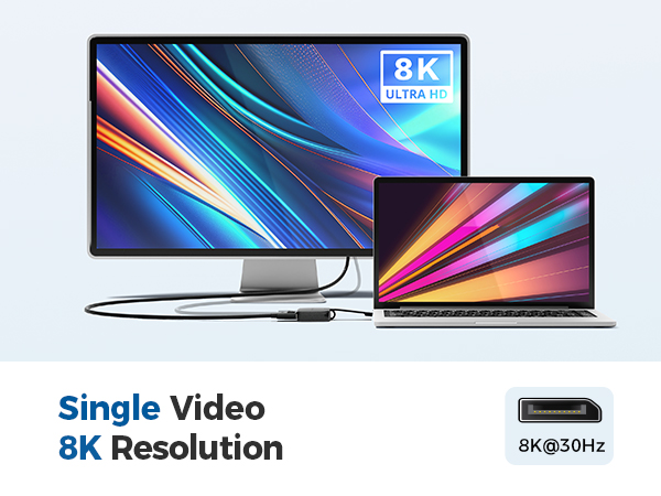 Foldable USB-C to HDMI &amp;amp;amp; DisplayPort Adapter