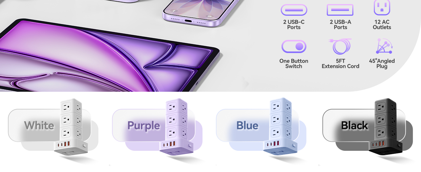 power strip with usb ports smart power strip power strip flat plug travel power strip with usb ports