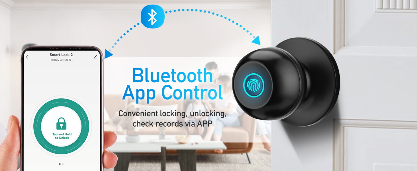 biometric door knob