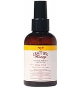 Leather Honey Suede Protector Spray: NonToxic, Non-aerosol Water and Stain Repellent. Protect Sue...