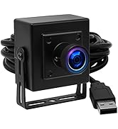 ELP Sony IMX323 Sensor Wide Angle Low Light Mini USB Camera Module with Metal Case HD 1080P 170de...