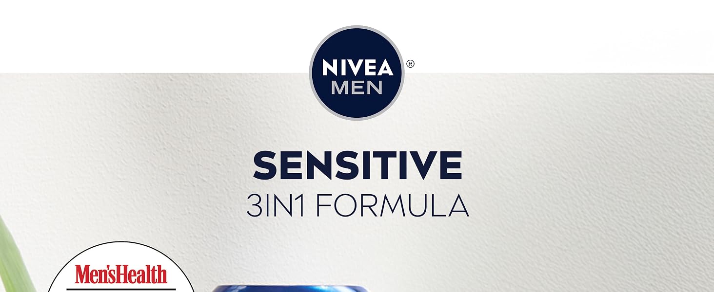 NIVEA MEN Sensitive 3in1 formula