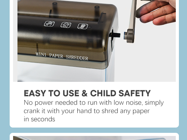 Paper Hand Shredder