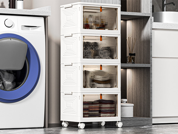 laundry room clothes conbiner storage organizer