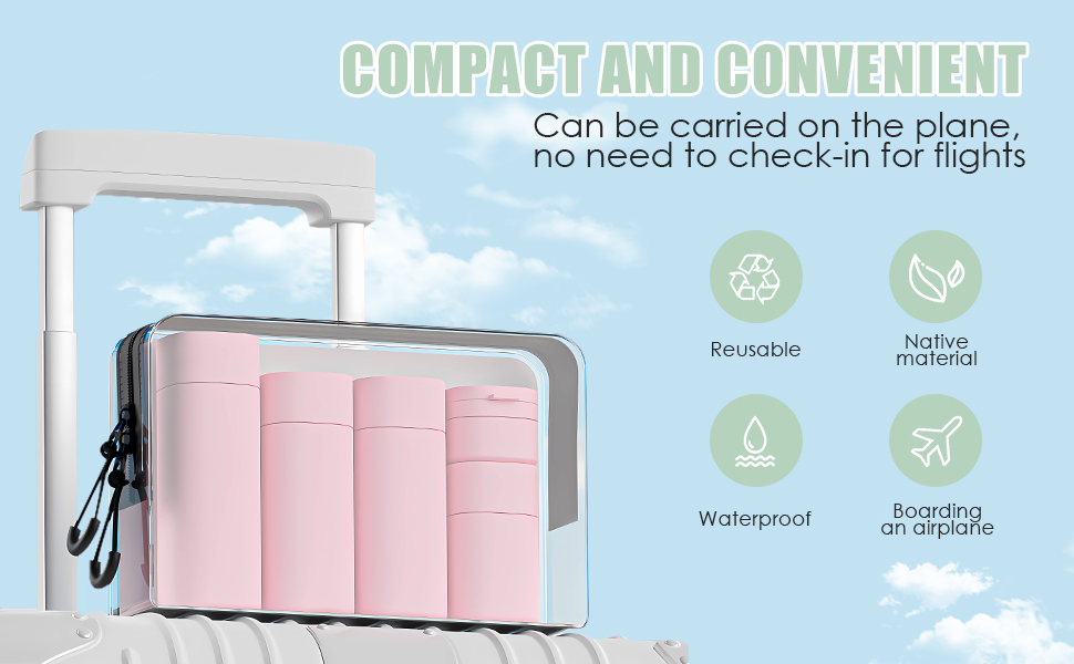 Travel Bottles for Toiletries