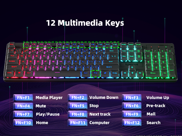 Wireless Gaming Keyboard