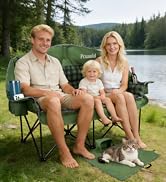 double camping chair