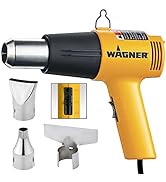 Wagner Spraytech 2417344 HT1000 Heat Gun Kit, 3 Nozzles Included, 2 Temp Settings 750?F &amp; 1000?F,...