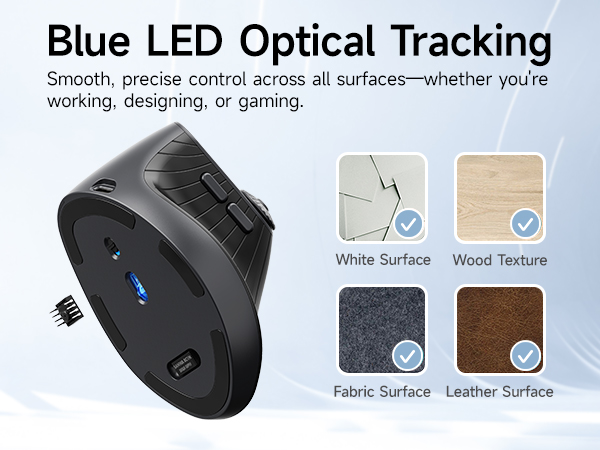wireless mouse ergonomic right hand