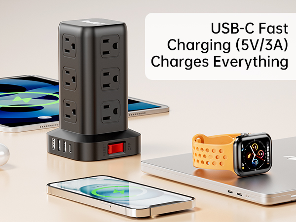 Surge Protector Tower