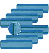 Ashsajkd Cleaning Mop Refill Pad, Machine Washable Reusable Pad - Compatible with Bona Mops, Deep...