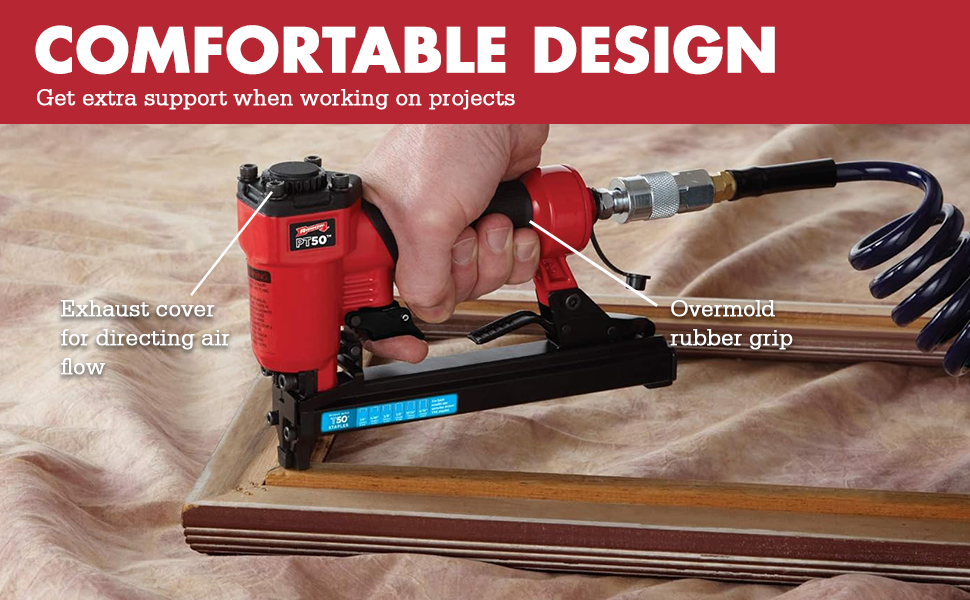 PT50 lifestyle image showing exhaust cover