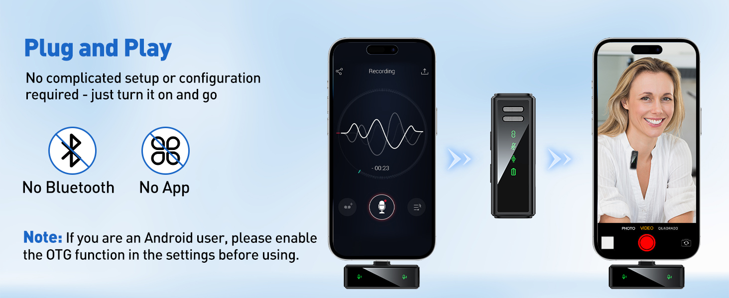 Wireless Lavalier Microphone