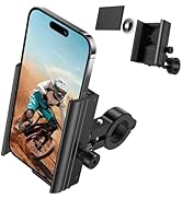 Bike Phone Mount for Airtag, Hidden Bicycle Phone Mount Compatible with Apple Airtags, Anti-Theft...
