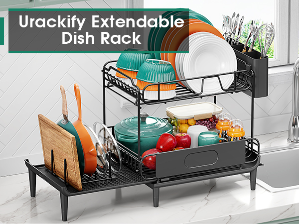 2 tier dish rack