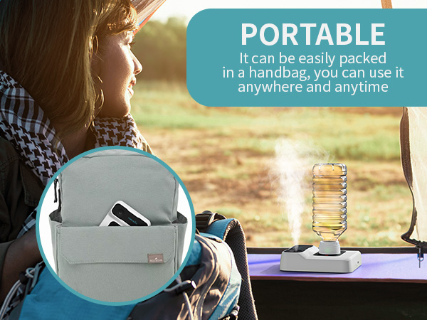 HOMDIS Travel Humidifier Portable Humidifiers for Travel