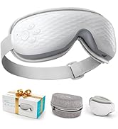 ALLJOY Eye Massager with Heat and Cooling, Birthday Gift for Women/Men, Bluetooth Music Sleep Mas...