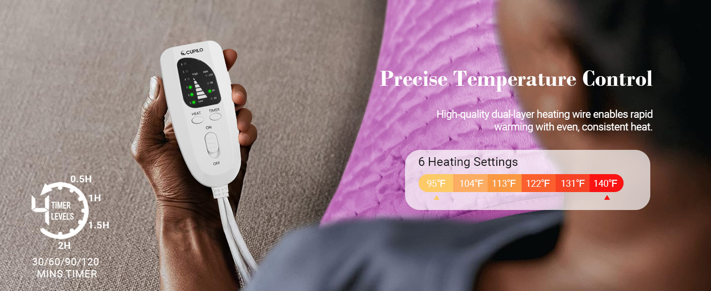 electric heating pads large