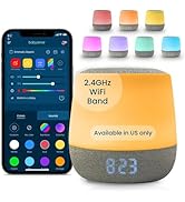 Babysense Dreamer 2.0 Baby Sound Machine with Night Light | 2nd Gen | 28 Soothing Sounds | Toddle...