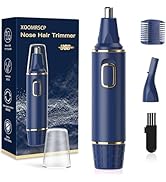 XOOMRSCP Nose Hair Trimmer for Men, 2024 Painless USB Rechargeable Nose Hair Trimmer, Ear and Nos...