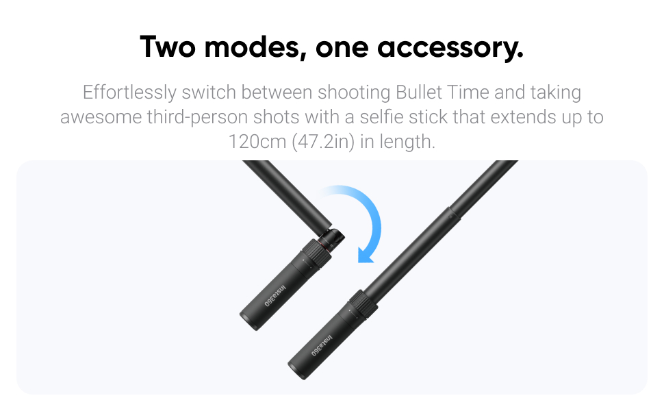 Insta360 Bullet Time Selfie Stick 2.0Time-lapse