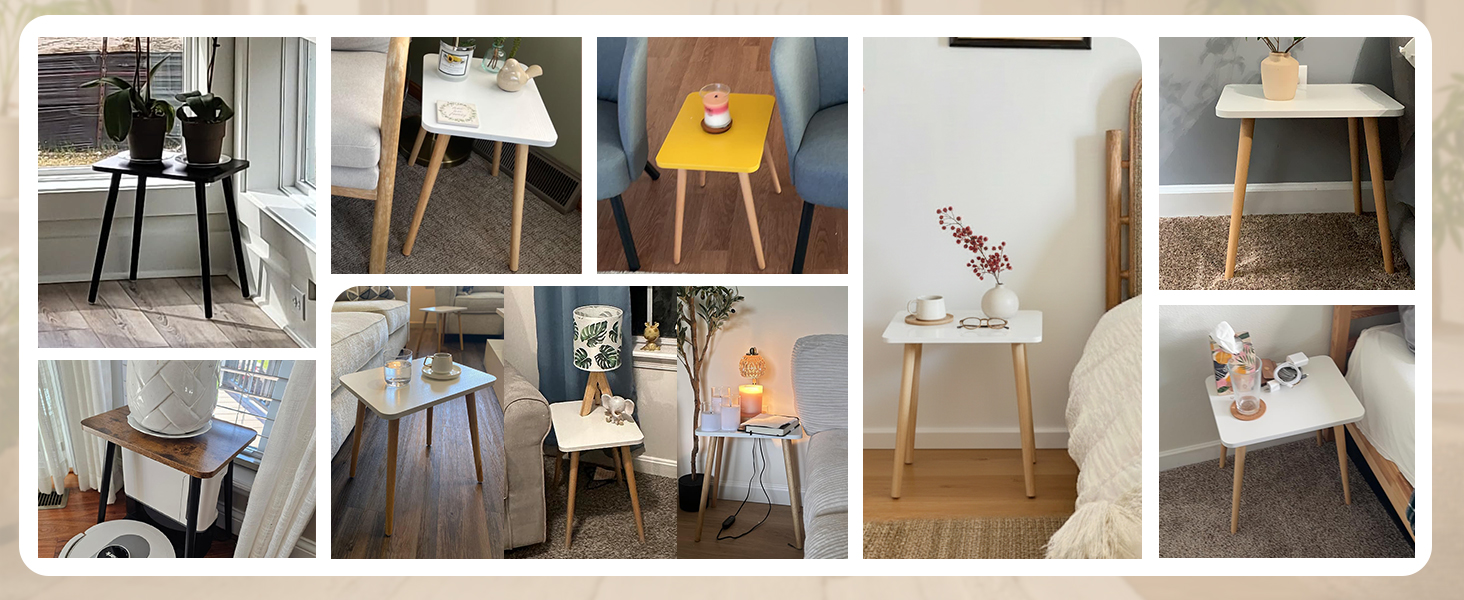 small side table;end table;short side table