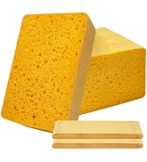 6-Count Kitchen Sponges, Compostable Thicker Pop-Up Sponges - Expanding, Non-Scratch, Plant-Based...