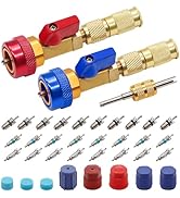 TWTADE R134A Valve Core Quick Remover Installer Tool Kit - High Low Pressure Car A/C Valve Core R...