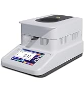 LYCEBELL Professional Halogen Moisture Analyzer | 0.001g High Precision | 120g Capacity | 40?-180...