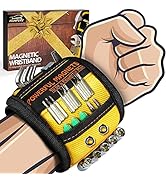 HANPURE Tool Gifts for Men Stocking Stuffers - Magnetic Wristband for Holding Screws, Wrist Magne...