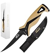 danco Pro Series 5" Fillet Knife | Full Tang German G4116 Stainless-Steel Blades with Teflon Coat...