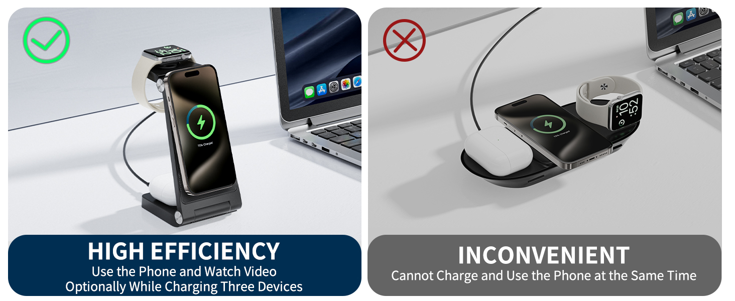 iphone charging stand