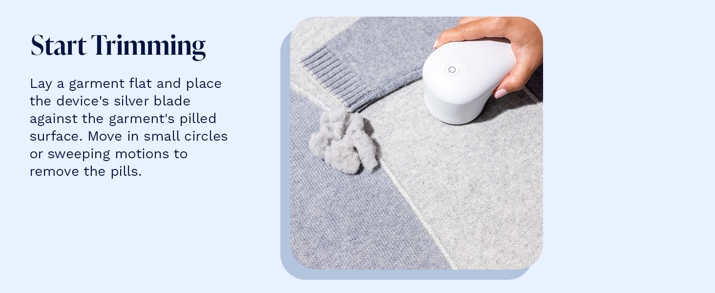 The Nori Trim Fabric Trimmer For Pill on Clothing and Furniture