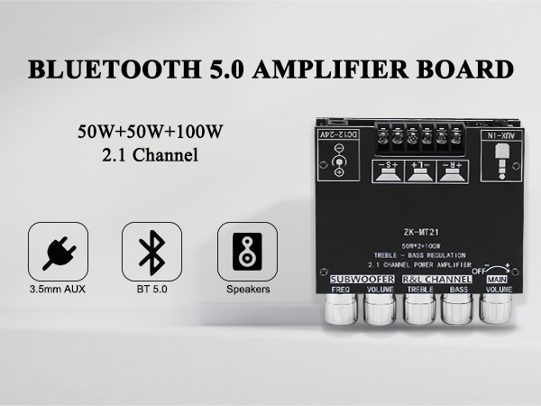 50W+50W+100W Power Amplifier Board