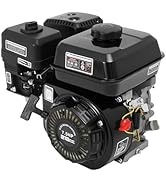 SJXHRFXY 7.5HP 212cc Gas Engine, 4-Stroke Vertical Shaft Gasoline Motor, 3600RPM Pull Start for L...