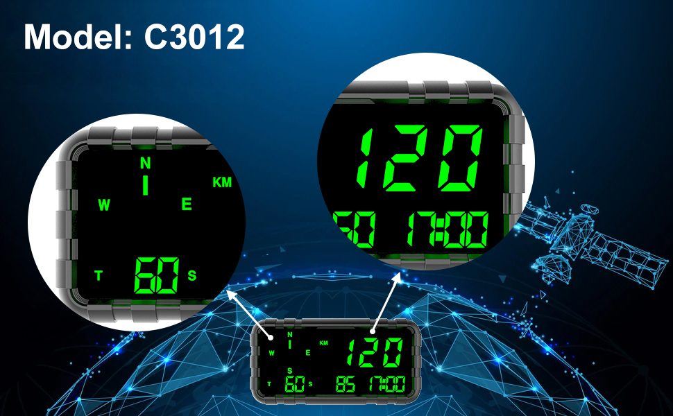 GPS HUD Speedometer