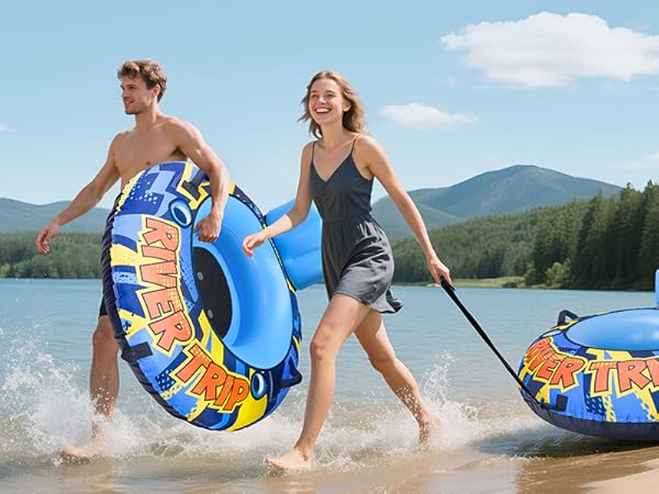 inflatable river tubes for floating