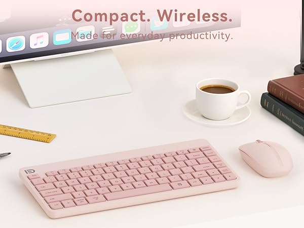 compact keyboard and mouse wireless